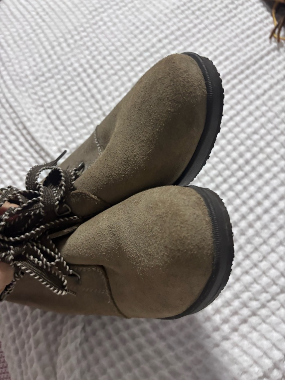 Eddie bauer wedge  Ankle Boots  Suede - - Picture 7 of 8